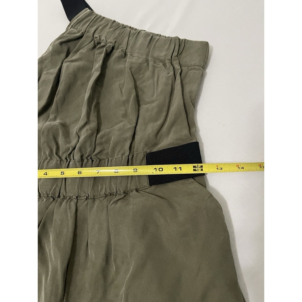 Anthropologie Maeve Verano One Shoulder Utility Jumpsuit Women's Size 0 - Picture 8 of 9